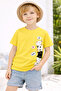 Hello Cat Printed Unisex Kids' T-Shirt – Cotton Fun Graphic T-Shirt