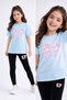 Girl's Leggings and T-Shirt Set/ Mother-Daughter Matching Outfit - 3