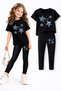 Girl's Leggings and T-Shirt Set/ Mother-Daughter Matching Outfit