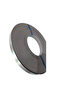8727 Metallic Stainless Steel PVC Edge Banding 22mm x 1mm 100m Brushed Finish - 5