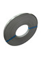 8727 Metallic Stainless Steel PVC Edge Banding 30mm x 1mm 100m Roll Brushed Finish - 4
