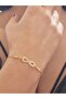 Zircon Stone Gold Color Plated Infinity Women's Bracelet - 5