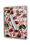 Bright Red Cherries, Glass Cutting Board and Presentation Tray - Hygienic and Durable 35X25 cm