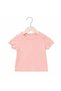 Baby Girl Floral Embroidered Denim Salopet Set with T-Shirt 6-24 Months - 6