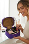 Medium Size Ribbon Makeup Bag Cosmetic Organizer Travel Bag - 3