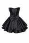 Girl's Matte Satin Evening Dress 2-10 Years Old, with Sheet Accessories, Birthday, Wedding - 4