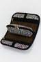 Pop-Up Makeup Bag Organizer with Inner Pocket Travel Cosmetic Bag Triangle Design - 5