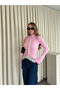 Pink Lace Detailed Design Cardigan - Th261017 - 3