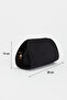 Pop-Up Makeup Bag Organizer with Inner Pocket Travel Cosmetic Bag Triangle Design - 2