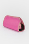 Pop-Up Makeup Bag Organizer with Inner Pocket Travel Cosmetic Bag Triangle Design