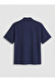 Indigo Regular Fit Krinkle Men's Shirt by Güli̇s Gi̇yi̇m - 2