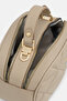 Beige Women's Shoulder Bag Quilted Patterned Daily Use Handbag - 5