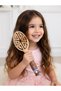Children's Hair Detangling Brush with Teddy Bear Figure - Soft-Tipped Hair Brush for Easy Combing - 2