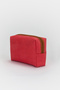 Small Size Makeup and Organizer Bag with Stylish Textured Fabric and Zipper, Multi-Purpose for Travel & Daily Use