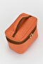 Large Size Makeup and Organizer Bag with Stylish Textured Fabric and Zipper, Multi-Purpose for Travel & Daily Use - 6