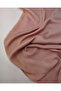 Fine Satin Fabric in Ashy Pink Color 140X200Cm - 6