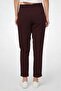 Women Regular Fit Plain Dress Pants, Purple - 2