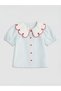 Trendlucky Farkıyla Bebe Collar Striped Girls' Shirt - 2