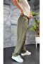 Pile Detailed Premium Fabric Baggy Trousers - 3