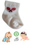 Patterned Unisex Baby Combed Cotton Booties Socks 3 Pack - 3