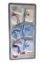 Patterned Unisex Baby Combed Cotton Booties Socks 3 Pack - 5