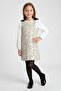 Lady Badili Ecru Girl's Dress