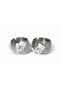 2 Pieces Gold-Silver Metal Ashtray Modern Design Stylish and Elegant Ashtray Gold Ash Tray - 4