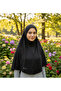 Black Stylish Women's Bamboo Shawl – Solid Color, Soft Texture, Non-Slip, Casual and Special Occasion Shawl - 3