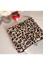 Leopard Plush Laptop/Tablet Case 11-13-14-16 Inches – MacBook Sleeve with Heart Detail - 3