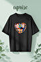 Heated Rivalry Printed Cotton Oversize T-Shirt