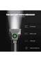 Black Rechargeable Flashlight with USB & 4 Light Functions 11 centimeters - 3
