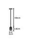 Pendulum Cable with Natural Rope & Socket 1.5 meters - 7