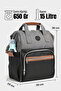 -06 Mother Care Baby Bag Mother Bag Backpack Rose Brown-Navy Blue - 7