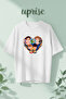 Heated Rivalry Printed Cotton Oversize T-Shirt