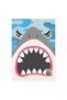A5 Math Notebook with Shark Pattern Cover - 60 Sheets - 2