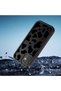 Tecno Camon 20 Compatible High-Quality Kaplan Patterned Black Case - 5