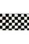 Chess Dama Patterned Latex Non-Slip Base Machine Washable 2-Piece Bohemian Oval Bath Mat 60X100 60X50 - 5