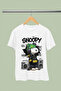 Snoopy Printed 100% Cotton Regular Fit Children's and Youth T-Shirt