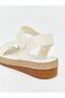 Lcw Steps Beige Straw Sole Girls' Sandals - 5
