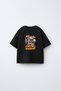 Manifest Girls Printed Oversize 100% Cotton Short Sleeve Unisex Kids T-Shirt