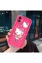 iPhone 11 Compatible Pink Red Silicone Case Shockproof Camera Protection