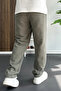 Men's Buttoned Waist Trousers Green Edw469 - 4