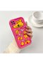 Poco C31 Compatible Pink Red Silicone Case Shockproof Camera Protection - 2