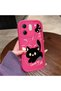Infinix Smart 9 Compatible Pink Red Silicone Case Shockproof Camera Protection - 4