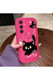 Samsung Galaxy S25 Compatible Pink Red Silicone Case Shockproof Camera Protection - 4