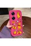 Realme C55 Compatible Pink Red Silicone Case Shockproof Camera Protection - 4