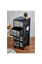Ozhavan 4-Tier Plastic Drawer Unit, 90 cm, Assorted - 3