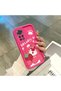 Redmi Note 11/Note 11S Compatible Pink Red Silicone Case Shockproof Camera Protection - 4