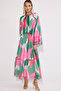FLUFFY CHIFFON DRESS