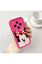 Redmi A4 Compatible Pink Red Silicone Case Shockproof Camera Protection - 2